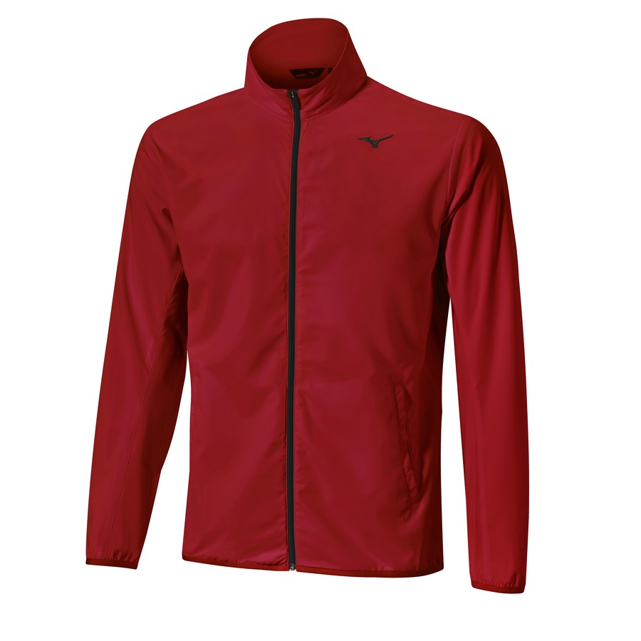 Mizuno Move Tech Lite Jacket red kurtka golfowa