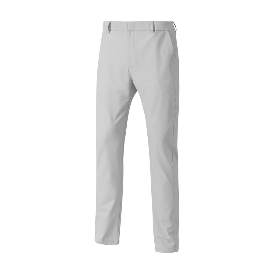 Mizuno Move Tech Lite light grey spodnie golfowe