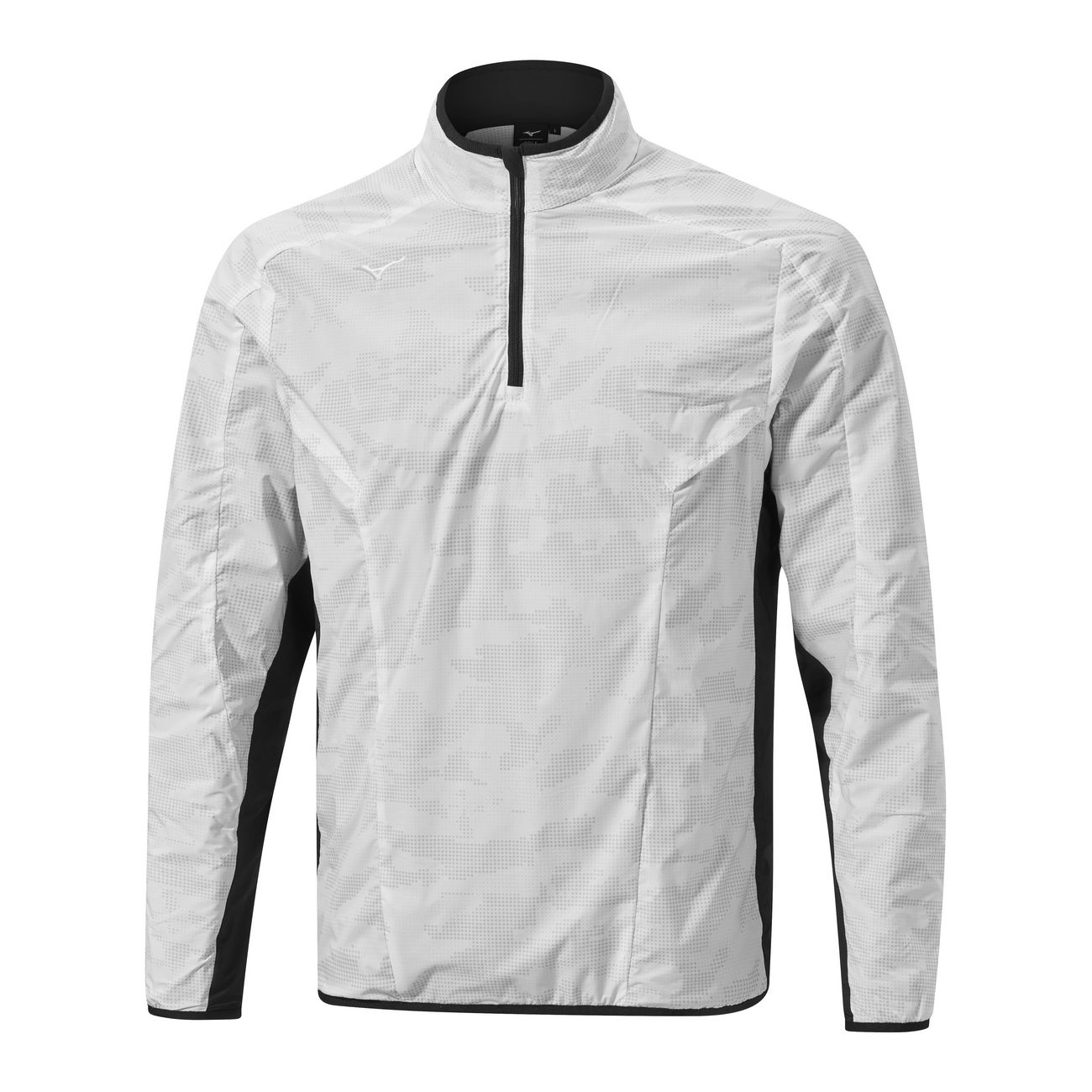 Mizuno Winter Stretch 1/4 Zip Jacket grey kurtka golfowa ocieplana