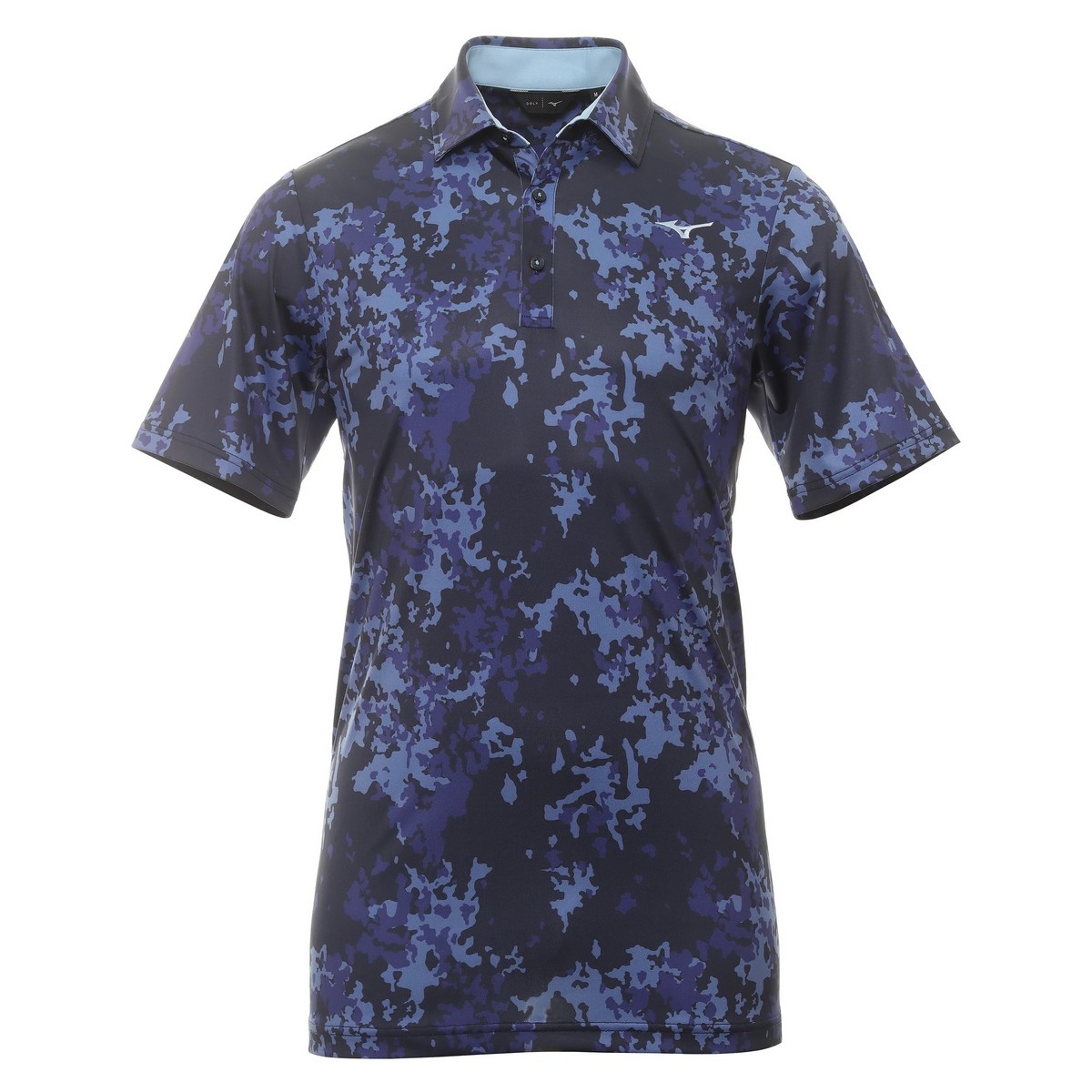 Męska koszulka golfowa Mizuno Flora Polo deep navy