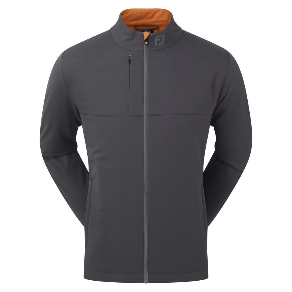 Męska ocieplana kurtka golfowa Footjoy Hybrid Jacket charcoal