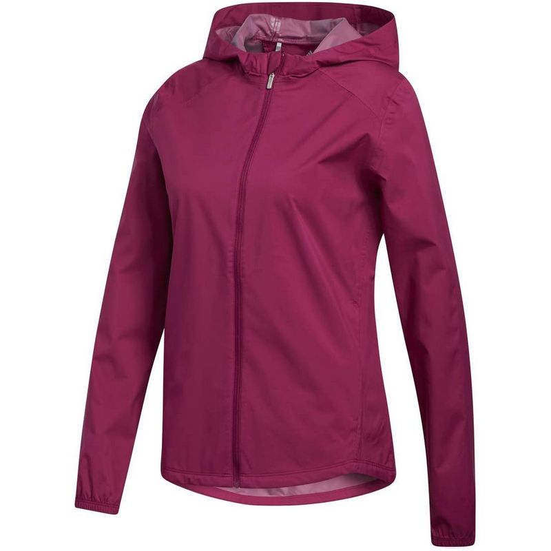 Adidas Provisonal Ladies Jacket purple kurtka golfowa przeciwdeszczowa