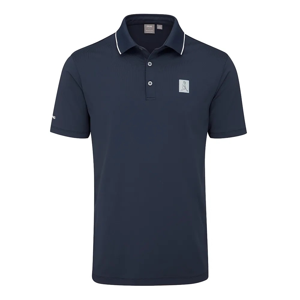 Męska koszulka golfowa Ping Mr. PING II Polo navy