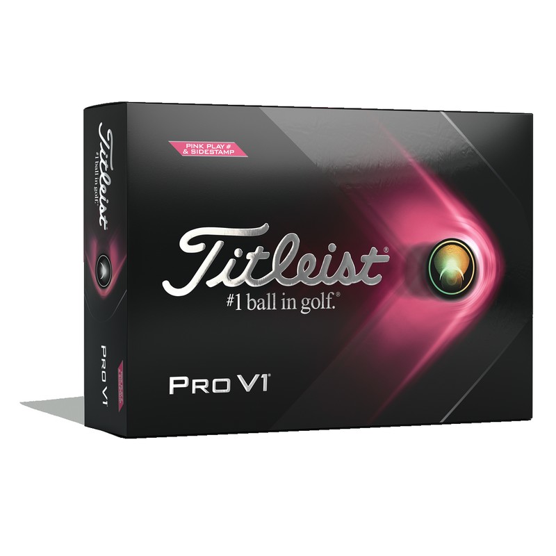 Titleist ProV1 pink 12-pack piłki golfowe