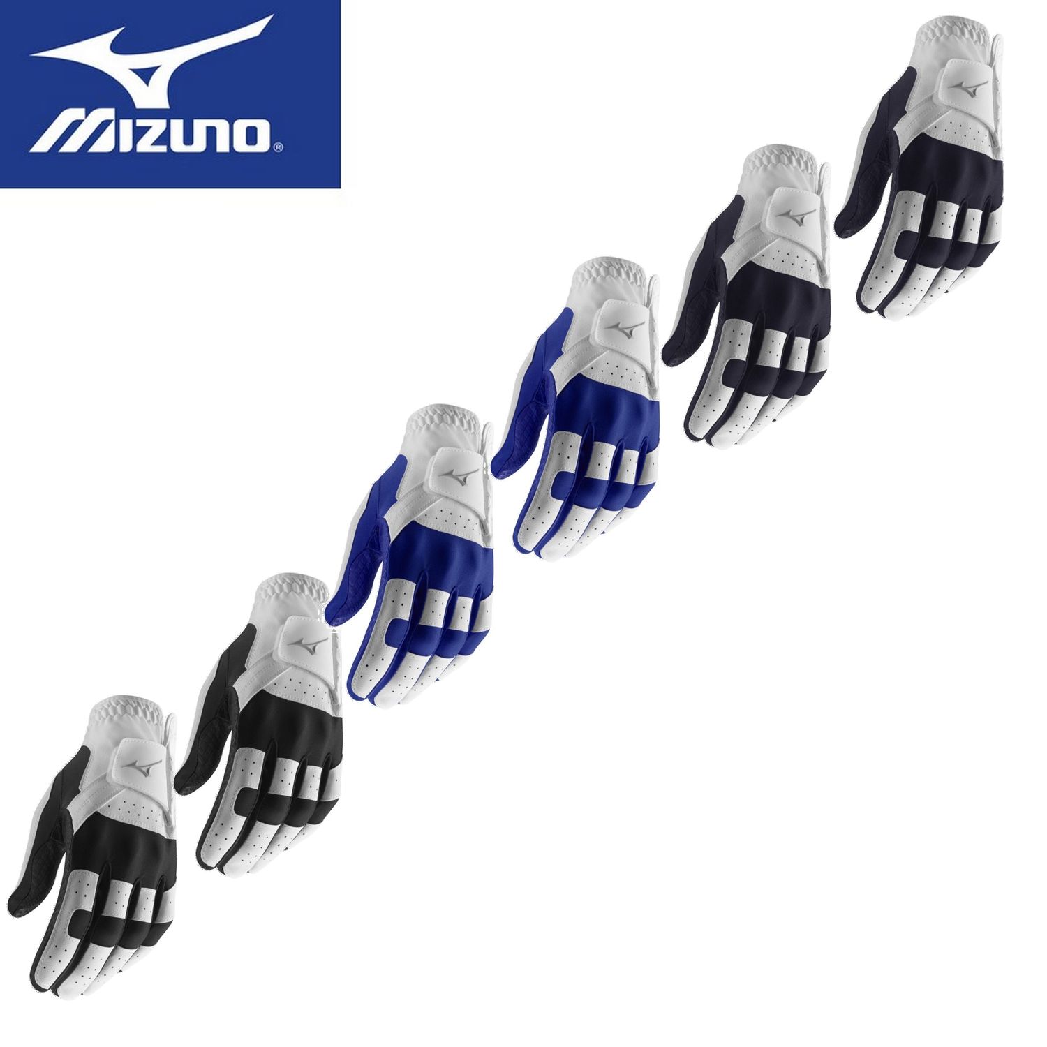 6-Pack rękawiczek golfowych Mizuno Stretch One Size (różne kolory) [damska i męska]