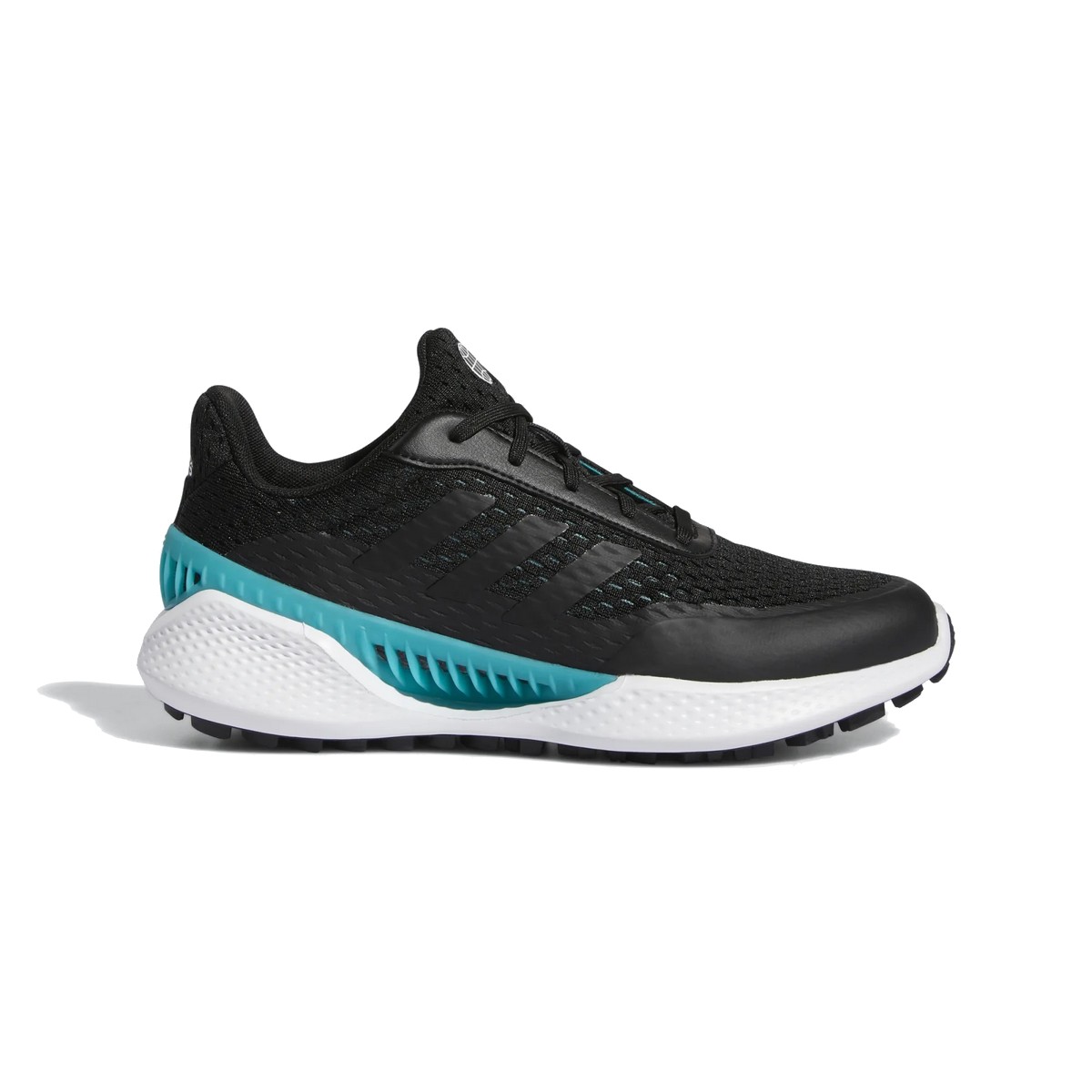 Damskie buty golfowe Adidas Summervent black/teal