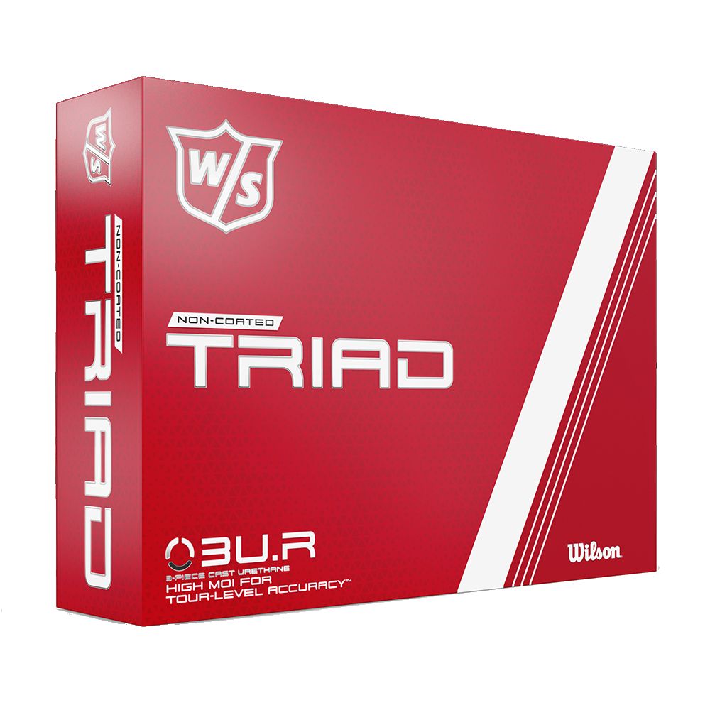 Wilson Staff Triad R white 12-pack piłki golfowe