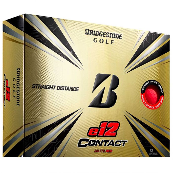 Bridgestone E12 Contact 12-pack piłki golfowe (3 kolory)