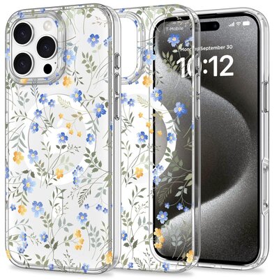 Tech-Protect Magmood Magsafe do iPhone 16 Pro Spring Flowers