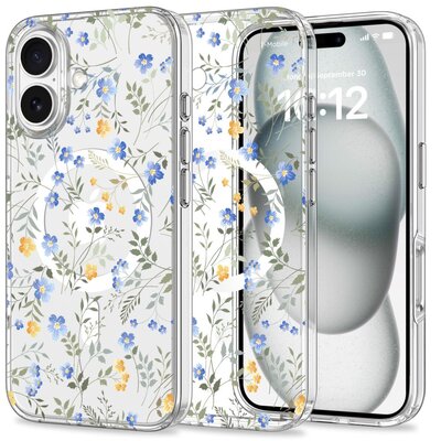 Tech-Protect Magmood Magsafe do iPhone 16 Spring Flowers