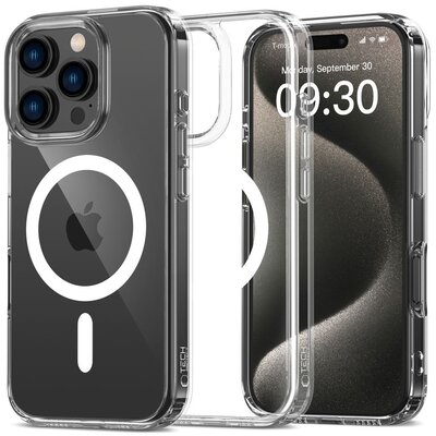 Etui IPHONE 16 PRO MAX Tech-Protect FlexAir Hybrid MagSafe Clear transparentne