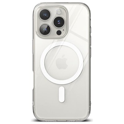 Etui RINGKE Fusion Magnetic MagSafe do Apple iPhone 16 Pro Przezroczysty