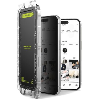 Szkło prywatyzujące RINGKE Easy Slide do Apple iPhone 15/16 (2 szt.)