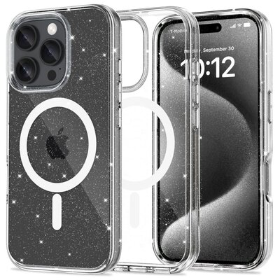 Tech-Protect Flexair Hybrid Magsafe do iPhone 16 Pro Glitter