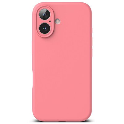 Ringke Silicone Magnetic Magsafe do iPhone 16 Pink