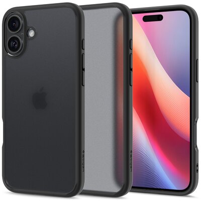 Etui SPIGEN Ultra Hybrid do Apple iPhone 16 Czarny