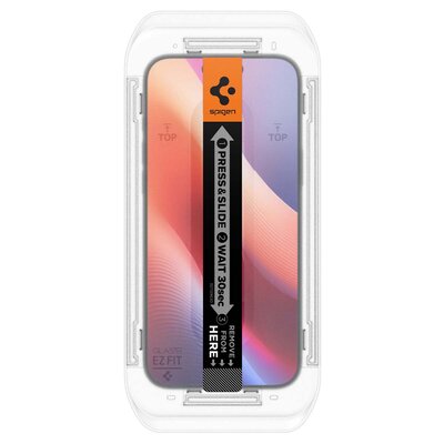 Szkło hartowane SPIGEN Glas.TR EZ Fit do Apple iPhone 16 Pro Przezroczysty