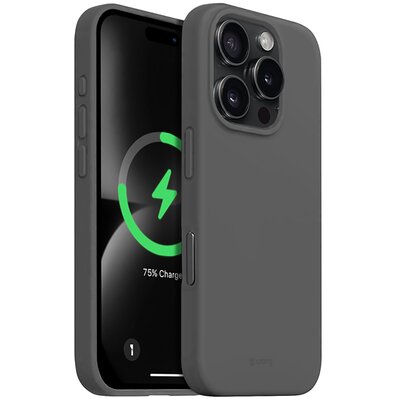 Crong Color Cover Magnetic - Etui iPhone 16 Pro MagSafe (tytanowy)
