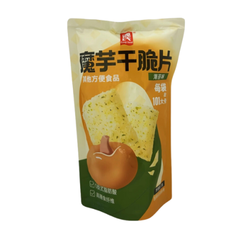 Snack Konjac Crisps Seaweed 22g Genji