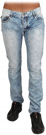 JUST CAVALLI ORYGINALNE SPODNIE MĘSKIE ROZMIAR 34