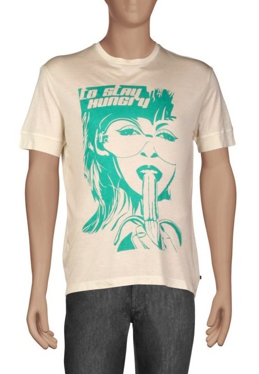 C'N'C COSTUME NATIONAL ORYGINALNY T-SHIRT MĘSKI 48