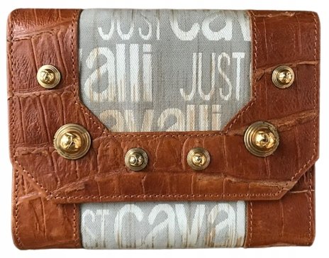 JUST CAVALLI ORYGINALNY PORTFEL DAMSKI