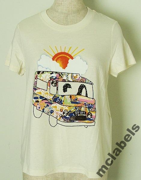 SEE BY CHLOE ORYGINALNY T-SHIRT DAMSKI ROZMIAR 40