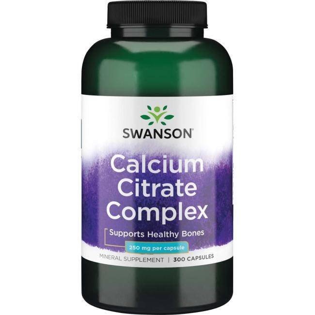Swanson Calcium Citronate Complex 250mg, 300 kapsułek