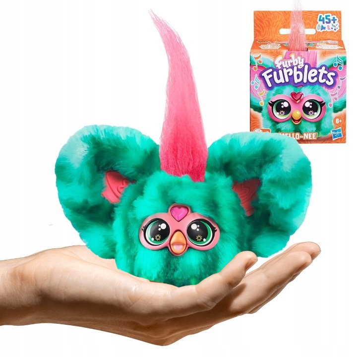 FURBY FURBLETS MELLO-NEE INTERAKTYWNA MASKOTKA PLUSZAK DLA DZIECI PREZENT