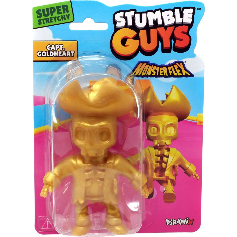 STUMBLE GUYS MONSTER FLEX DIRAMIX ROZCIĄGLIWA FIGURKA CAPTAIN GOLDHEART