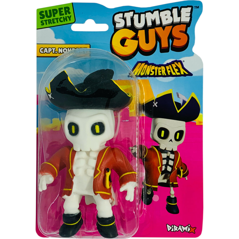 STUMBLE GUYS MONSTER FLEX DIRAMIX ROZCIĄGLIWA FIGURKA CAPTAIN NO HEART 12cm