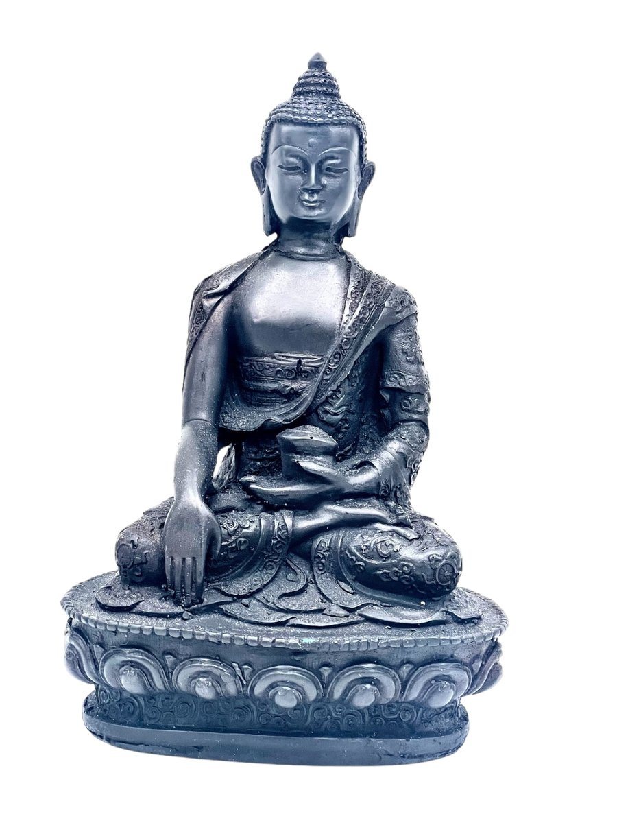 Budda Buddha Orientalna Figurka Statuetka Dekoracja Wnętrz Ozdoba Prezent 20cm
