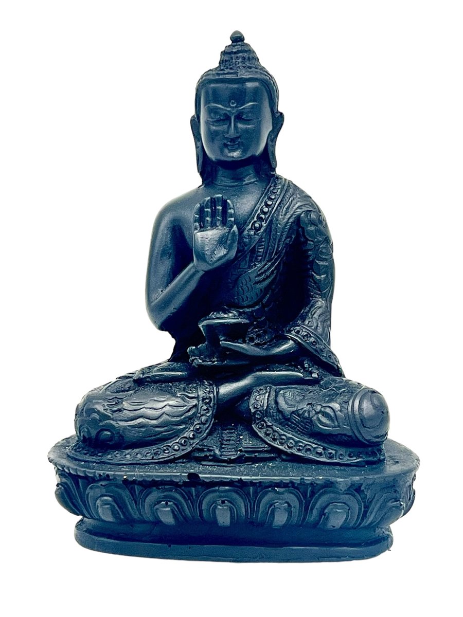 Budda Buddha Orientalna Figurka Statuetka Dekoracja Wnętrz Ozdoba Prezent 13cm