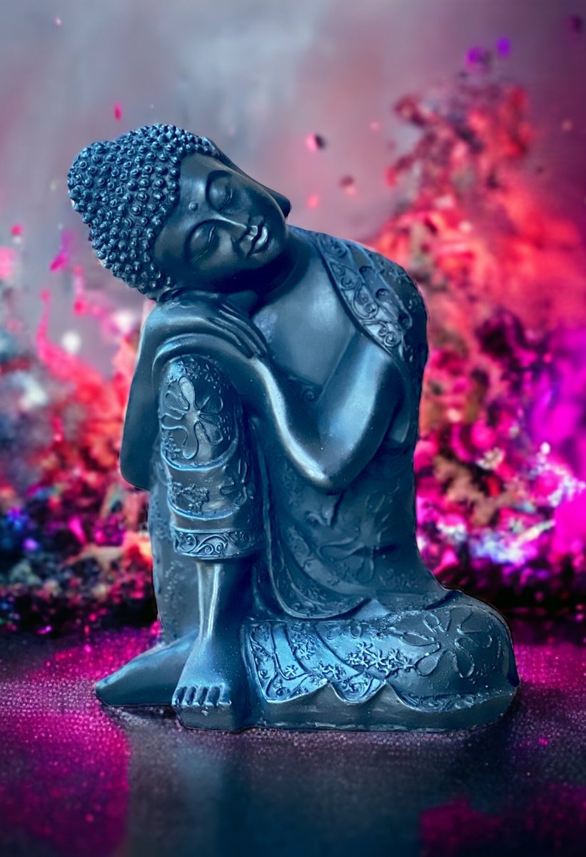 Budda RelaxDay Buddha Orientalna Figurka Statuetka Dekoracja Wnętrz Ozdoba