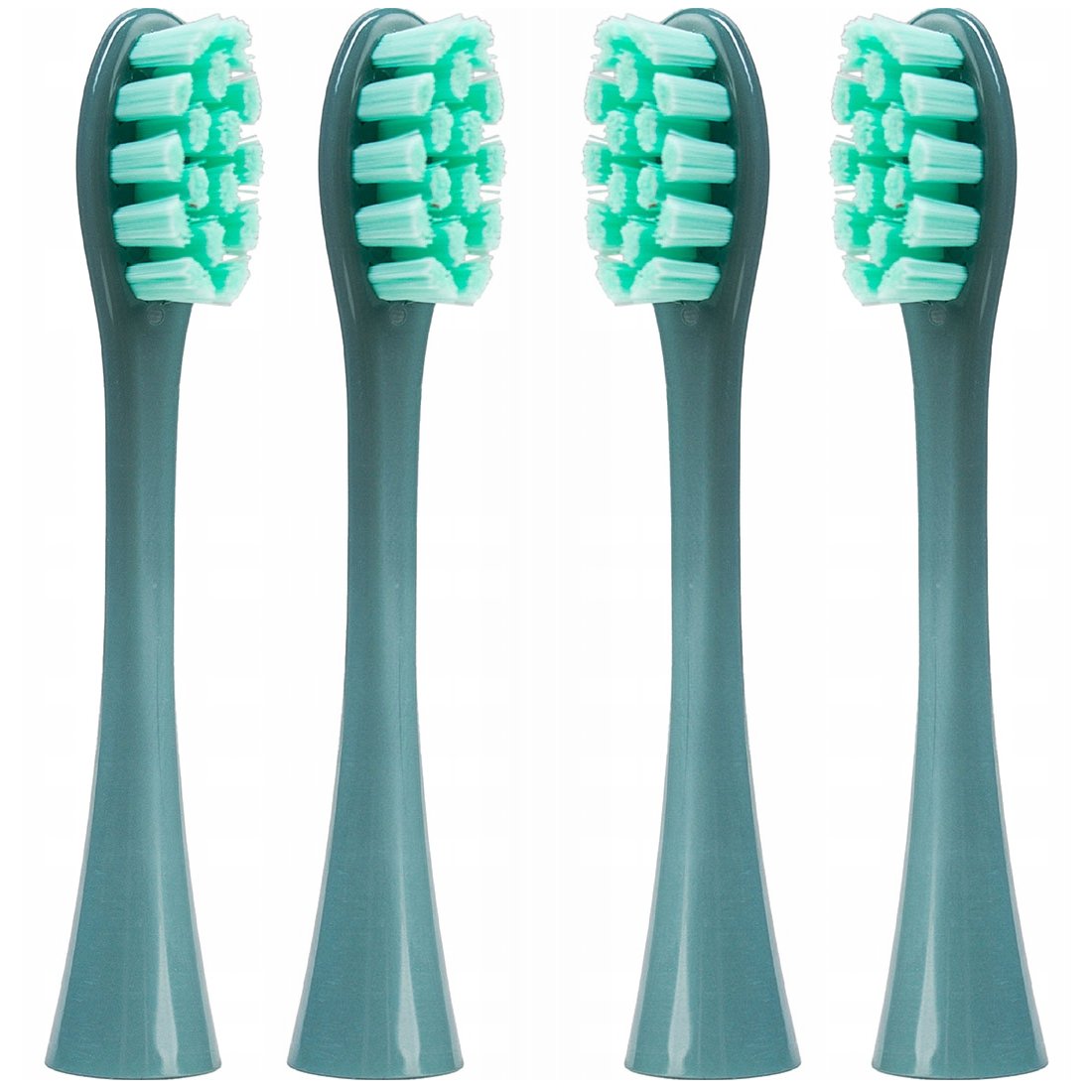 4x końcówki ZIELONE do szczoteczki sonicznej Oclean SE / X / X PRO / X PRO Elite / X PRO Digital / X10 / One / Air / Z / F1 / FLOW / Endurance - Rep..