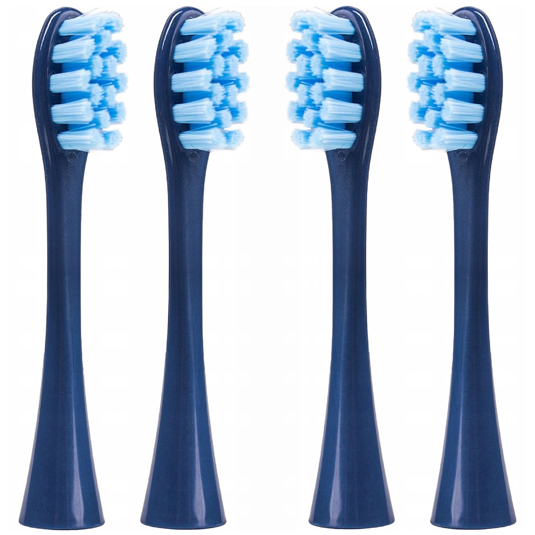 4x końcówki GRANATOWE do szczoteczki sonicznej Oclean SE / X / X PRO / X PRO Elite / X PRO Digital / X10 / One / Air / Z / F1 / FLOW / Endurance - R..