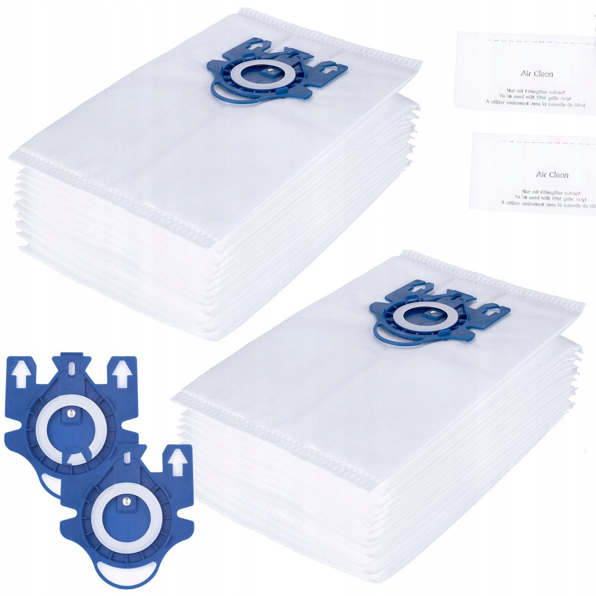 24X WORKI + 4X FILTR DO ODKURZACZA MIELE S800 3D COMPLETE C3 C2 CLASSIC C1