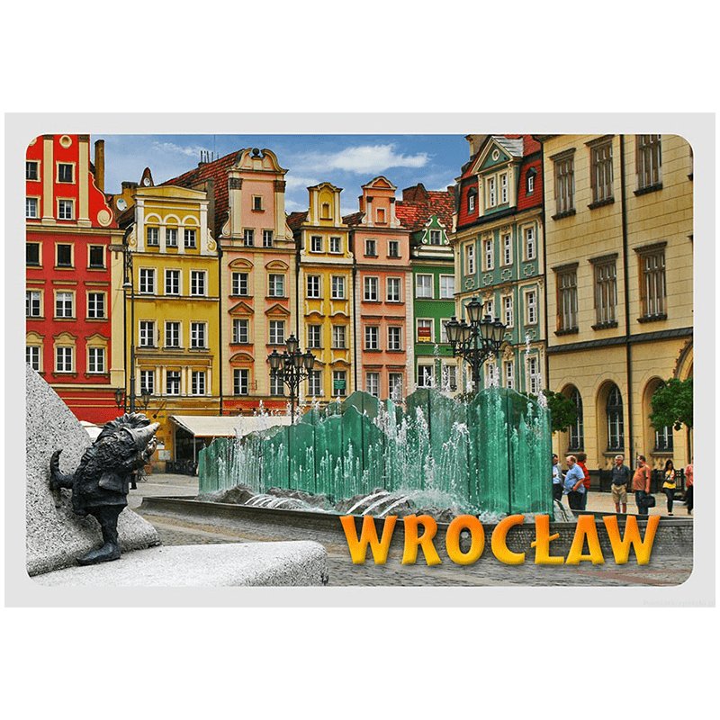 Pocztówka 3D Wrocław Rynek