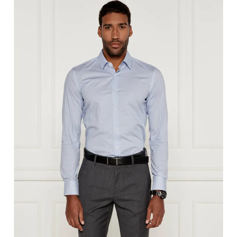 BOSS BLACK Koszula H HANK s kent C1 | Slim Fit