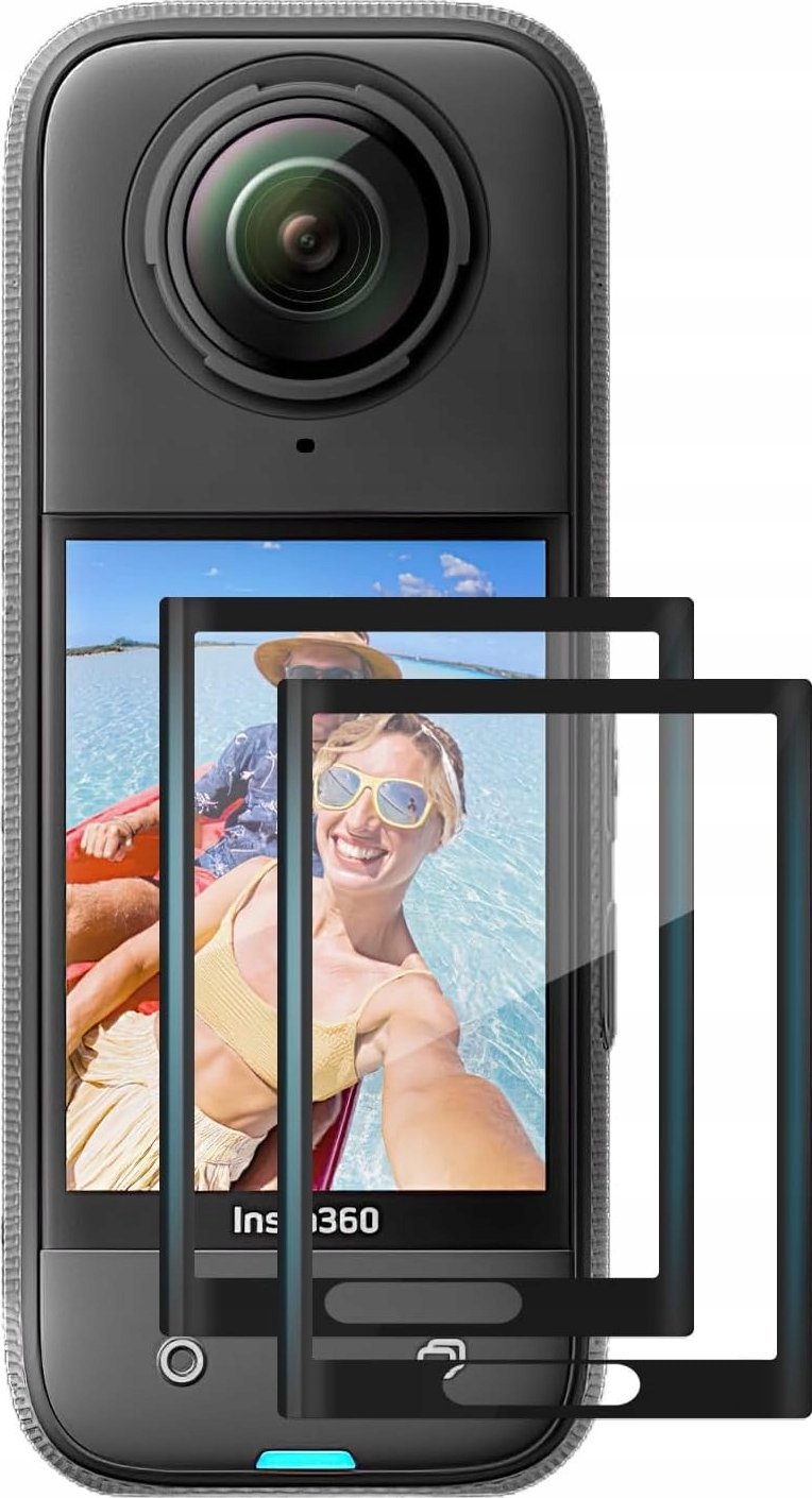 SunnyLife Szkło hartowane 2 sztuki do Insta360 X4