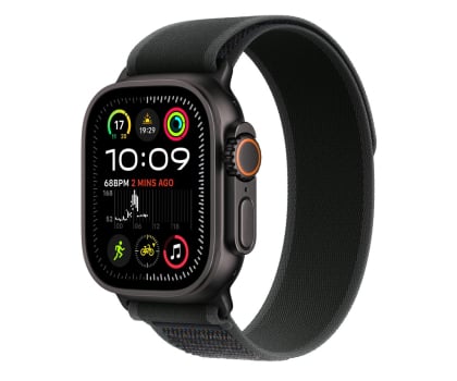 Apple Watch Ultra 2 GPS + Cellular Black Titanium/Black Trail Loop S/M Czarny