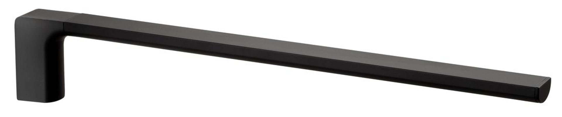 Sapho Gedy Pirenei - Wieszak na ręcznik, długość 41 cm, czarny mat PI2214