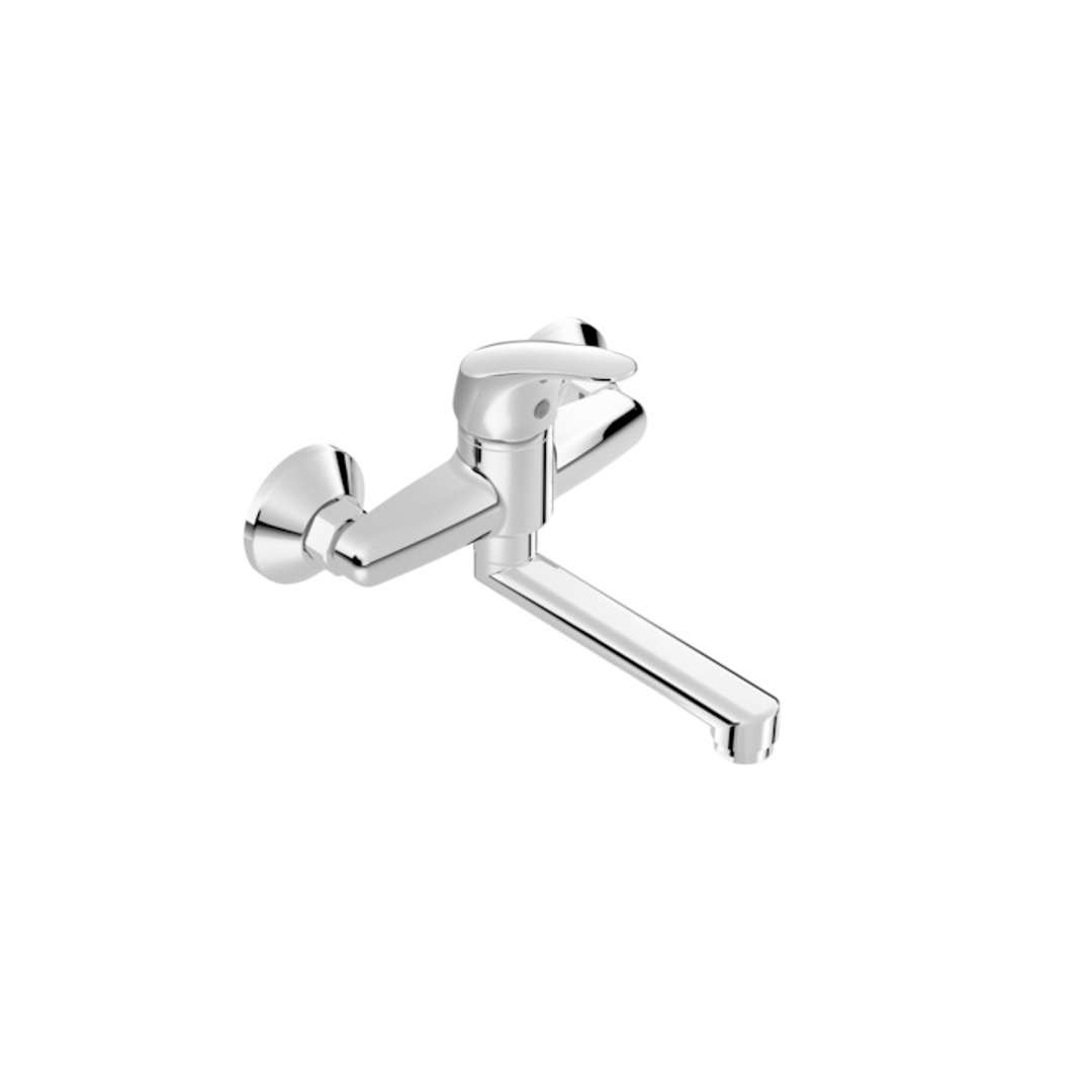 Jika Talas - Bateria zlewozmywakowa z obrotową wylewką, chrom H3111N70042201