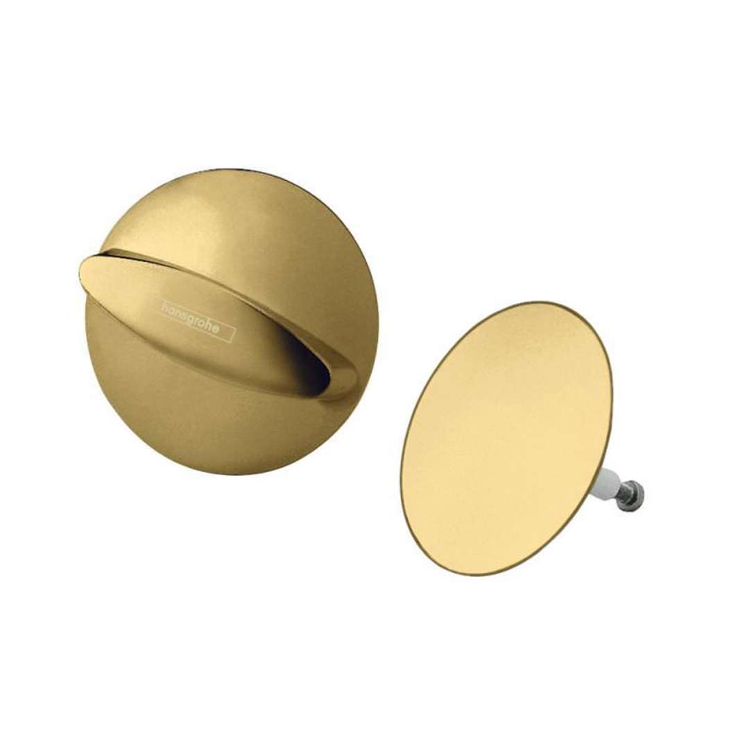 Hansgrohe Flexaplus - Element zewnętrzny syfonu wannowego, złoty optyczny polerowany 58185990