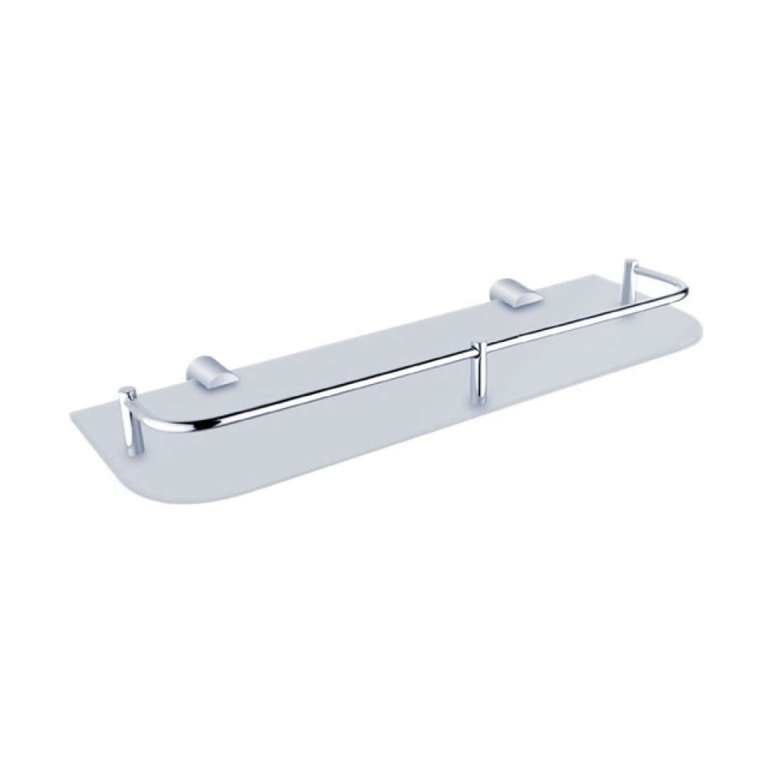 Nimco Bormo - Półka, długość 40 cm, szkło matowe/chrom BR 11091AX-40-26