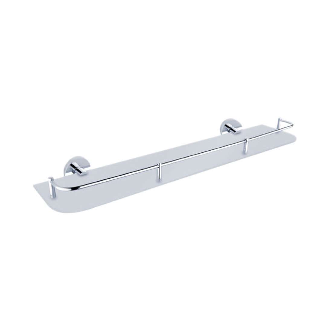 Nimco Unix - Półka dł. 60 cm, szkło matowe/chrom UN 13091AX-60-26