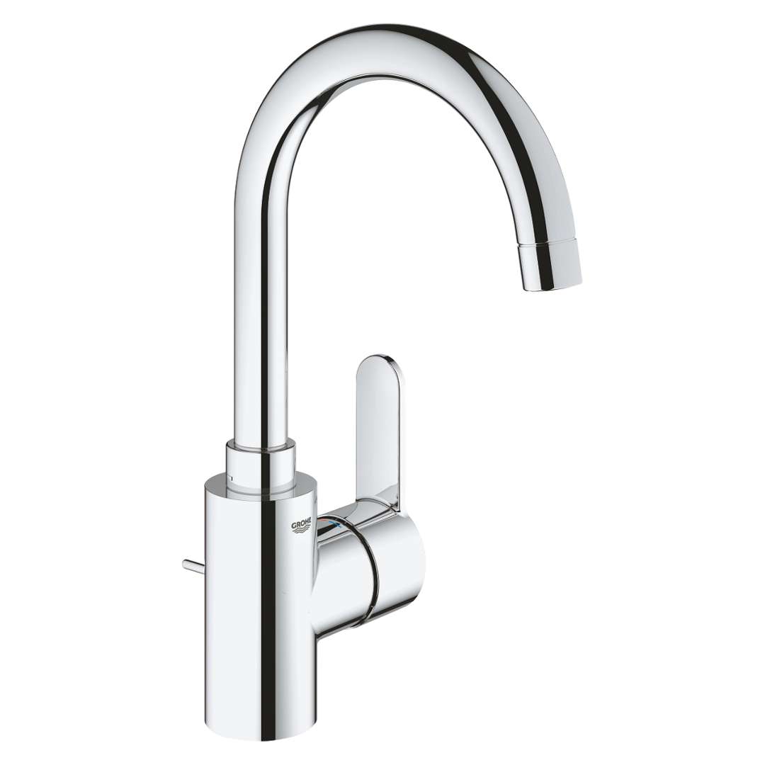 Grohe Eurostyle Cosmopolitan - Bateria umywalkowa z odpływem i obrotową wylewką, chrom 23043003