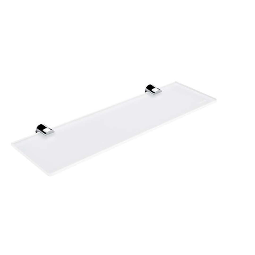 Nimco Bormo - Półka, długość 40 cm, szkło matowe/chrom BR 11091B-40-26