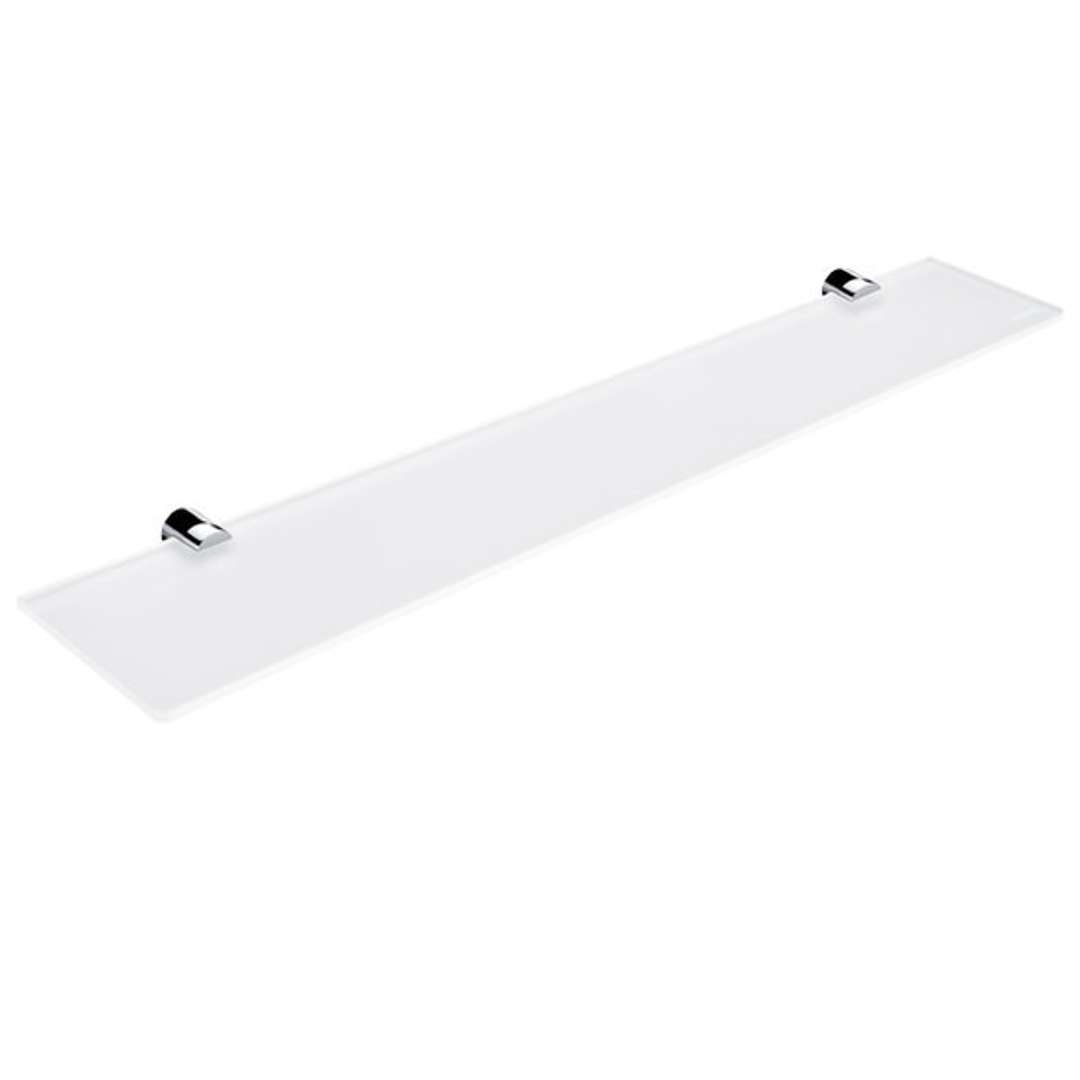 Nimco Bormo - Półka dł. 60 cm, szkło matowe/chrom BR 11091B-60-26