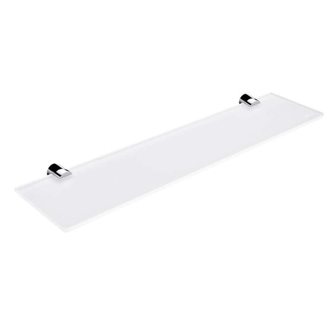 Nimco Bormo - Półka dł. 50 cm, szkło matowe/chrom BR 11091B-50-26